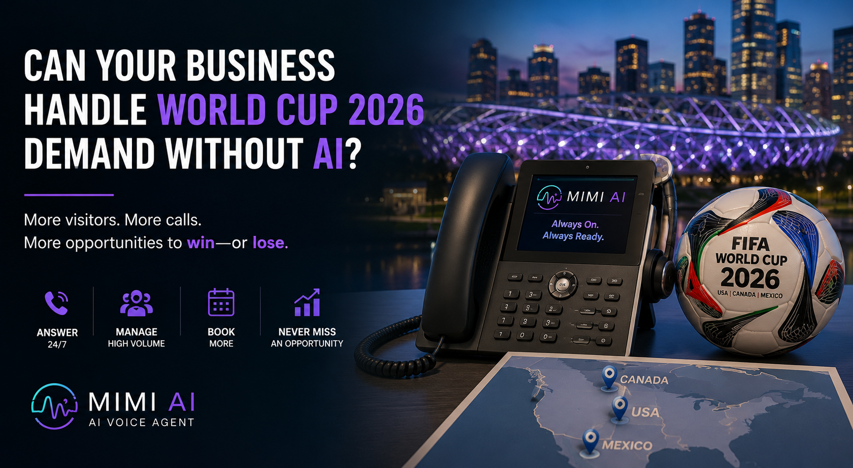 Can Your Business Handle World Cup 2026 Demand Without AI?